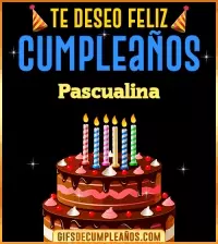 GIF Te deseo Feliz Cumpleaños Pascualina